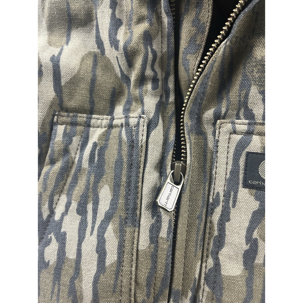 Carhartt Winter Canvas Jacket Mossy Oak Bottomland Camo Kids Toddler Boys 12M‎ - Picture 4 of 9